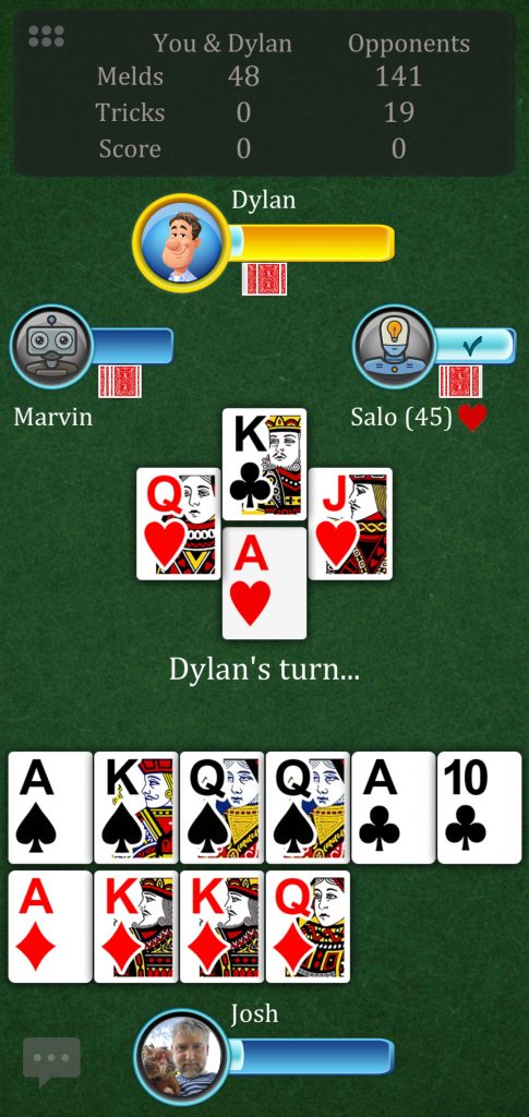 Pinochle Screenshot